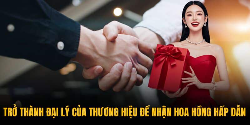 Trở thành đại lý của thương hiệu để nhận hoa hồng hấp dẫn