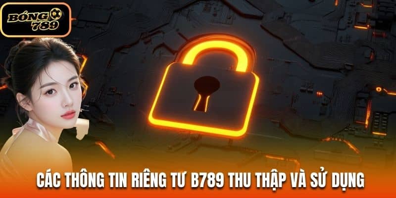 Các thông tin riêng tư B789 thu thập và sử dụng
